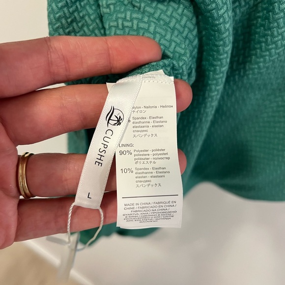 NWT CUPSHE One Piece Swimsuit Size Large - Picture 3 of 4